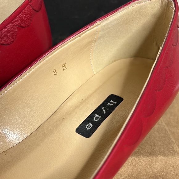 Hype low heel pumps Winter Red 8 - Picture 10 of 17